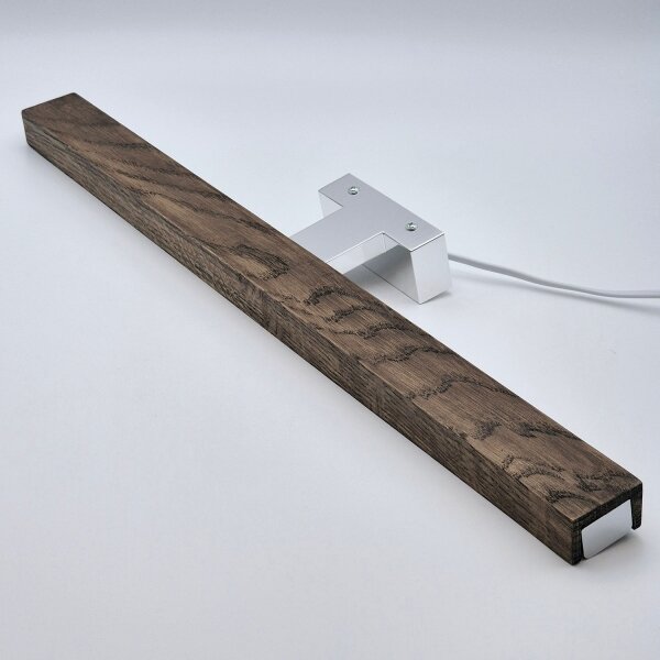 Brilagi-LED Koupelnové osvětlení zrcadla WOODY MIRROR LED/12W/230V IP44 dub/chro