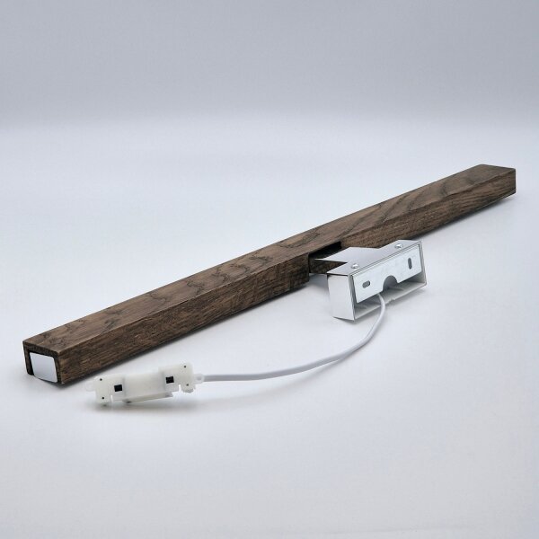 Brilagi-LED Koupelnové osvětlení zrcadla WOODY MIRROR LED/12W/230V IP44 dub/chro