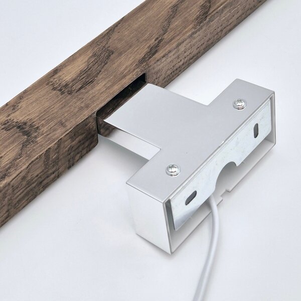 Brilagi-LED Koupelnové osvětlení zrcadla WOODY MIRROR LED/12W/230V IP44 dub/chro