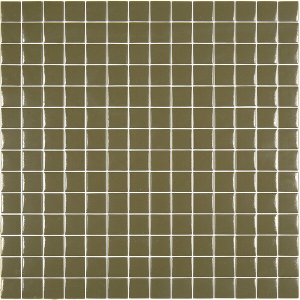 Hisbalit Skleněná mozaika hnědá Mozaika 321A MAT 2,5x2,5 2,5x2,5 (33,33x33,33) cm - 25321AMH
