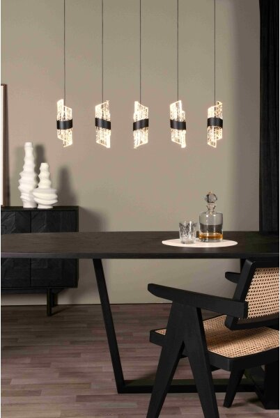 Lucide 13496/35/30 - LED Stmívatelný lustr na lanku KLIGANDE 5xLED/7,8W/230V