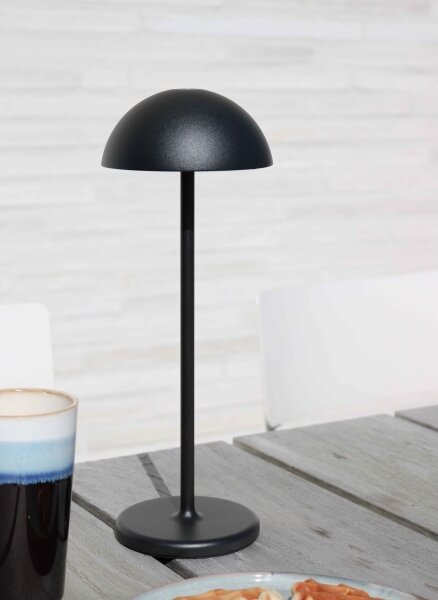 Lucide 15500/02/30 - LED Stmívatelná venkovní lampa JOY LED/1,5W/3,7V IP54 černá