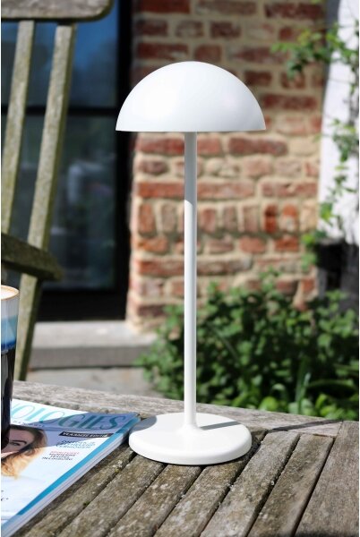 Lucide 15500/02/31 - LED Stmívatelná venkovní lampa JOY LED/1,5W/3,7V IP54 bílá