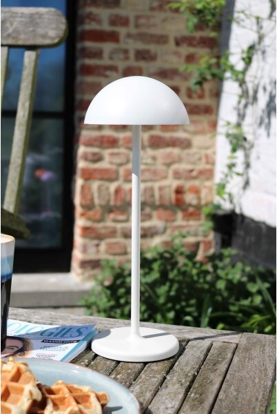 Lucide 15500/02/31 - LED Stmívatelná venkovní lampa JOY LED/1,5W/3,7V IP54 bílá