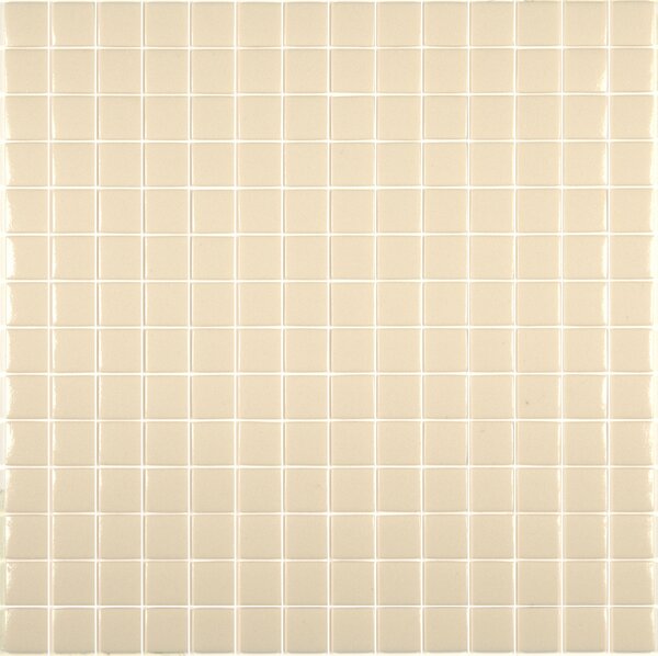 Hisbalit Skleněná mozaika béžová Mozaika 333B MAT 2,5x2,5 2,5x2,5 (33,33x33,33) cm - 25333BMH