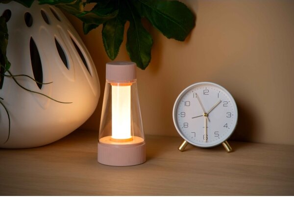 Lucide 45500/01/66 - LED Stmívatelná lampa LORALI LED/1,2W/4V IP44 růžová