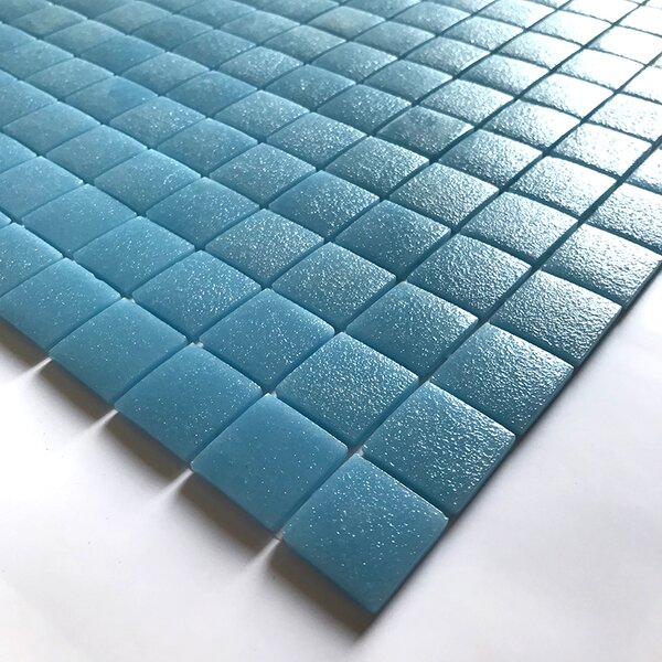 Hisbalit Skleněná mozaika modrá Mozaika DEVA NON SLIP R11/C 2,5x2,5 (33,3x33,3) cm - 25DEVAA3H