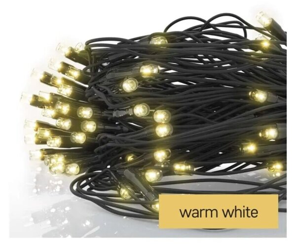 LED Venkovní vánoční řetěz 160xLED/2x1,5m IP44 teplá bílá