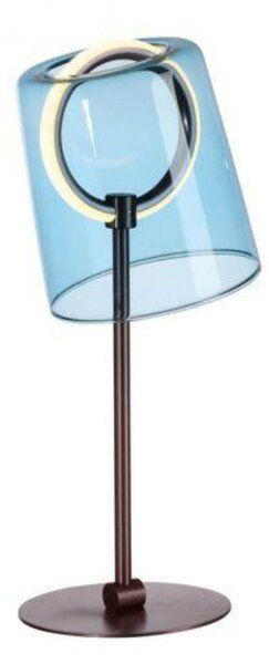 PAUL NEUHAUS LED stolní lampa modrá stmívatelné šňůrovým stmívačem 3000K PN 4542-56