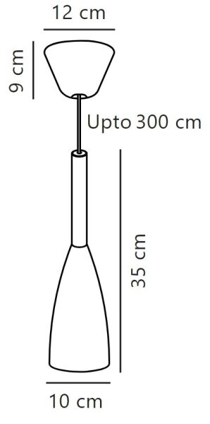 DFTP by Nordlux - Lustr na lanku PURE 1xE27/40W/230V bílá/ořech