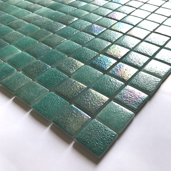 Hisbalit Skleněná mozaika zelená Mozaika ITACA NON SLIP R11/C 2,5x2,5 (33,3x33,3) cm - 25ITACA3H