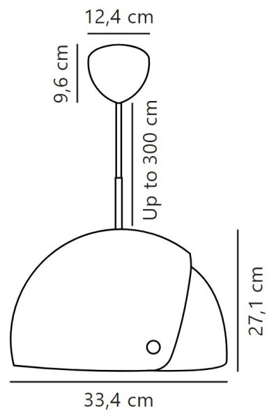 DFTP by Nordlux - Lustr na lanku s nastavitelným stínítkem ALIGN 1xE27/15W/230V