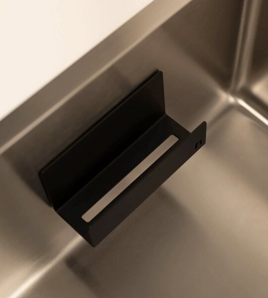 Nordesign Kovový držák na houbičku - Black NRD106