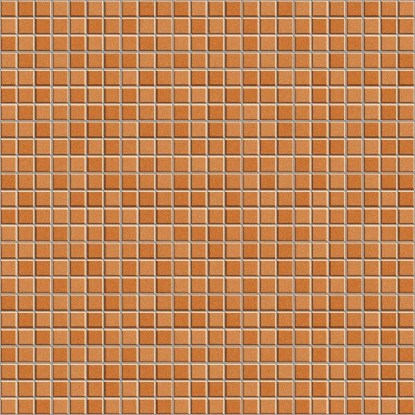 APPIANI Keramická mozaika oranžová Mozaika 4020 ALCHECHENGI 12 1,2x1,2 (30x30) cm - MOS4020