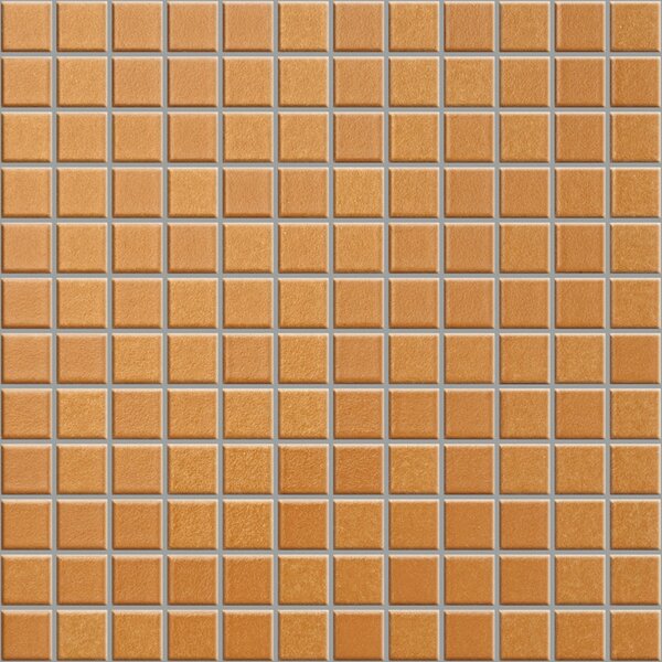 APPIANI Keramická mozaika oranžová Mozaika 7020 ALCHECHENGI 25 2,5x2,5 (30x30) cm - MOS7020