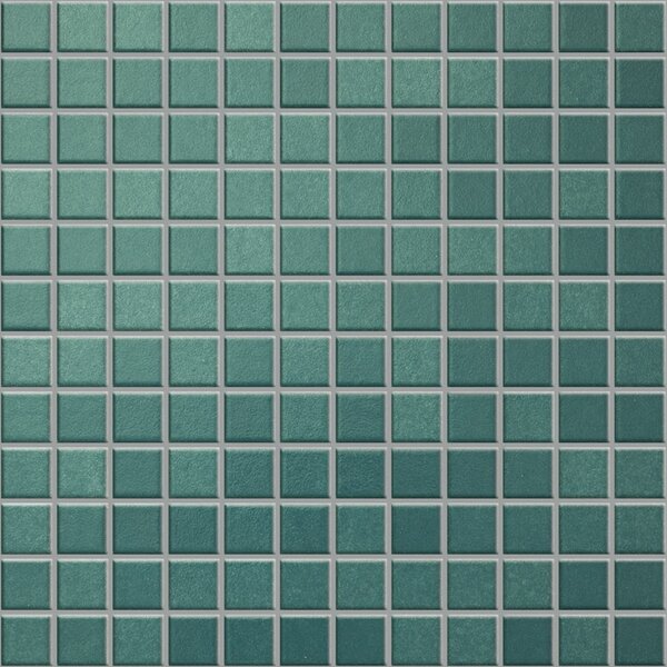 APPIANI Keramická mozaika zelená Mozaika 7015 MANDRAGORA 25 2,5x2,5 (30x30) cm - MOS7015