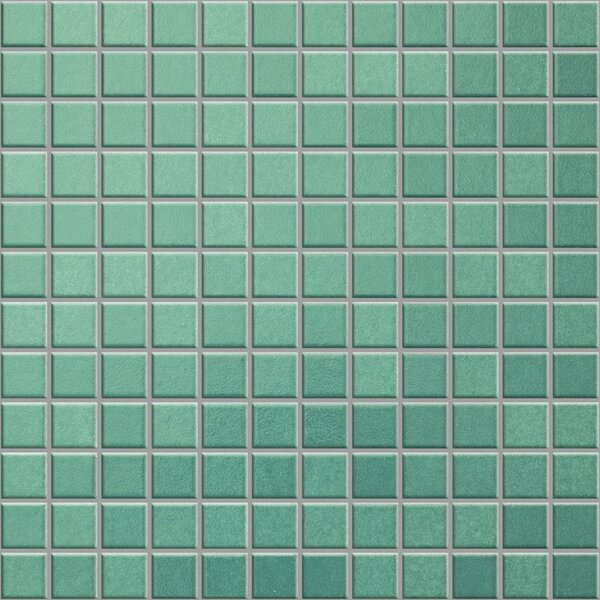 APPIANI Keramická mozaika zelená Mozaika 7016 NASTURZIO 25 2,5x2,5 (30x30) cm - MOS7016