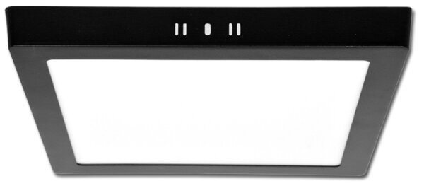 Ecolite LED-CSQ-CCT/12W/CR - LED Stropní svítidlo RAFA LED/12W/230V černá