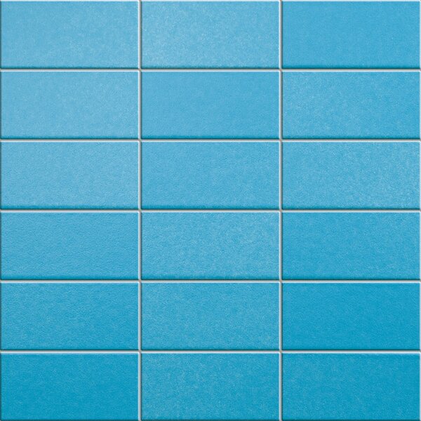 APPIANI Keramická mozaika modrá Mozaika 2018 HIBISCUS 50 5x10 (30x30) cm - MOS2018