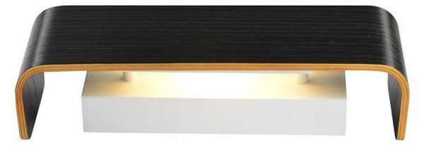LA 1000621 MANA stínidlo dřevo šedé/hnědé 29x9,5x7cm - BIG WHITE (SLV)