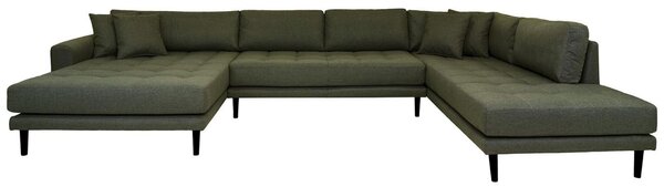 Nordic Living Rohová pohovka Limo 370 x 220 cm, pravá