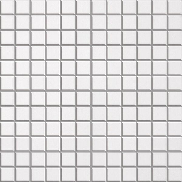 APPIANI Keramická mozaika bílá Mozaika 7013 CALLA 25 2,5x2,5 (30x30) cm - MOS7013