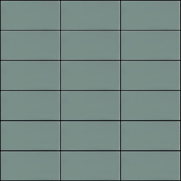 APPIANI Keramická mozaika zelená Mozaika 2024 MENTA 50 5x10 (30x30) cm - SET2024