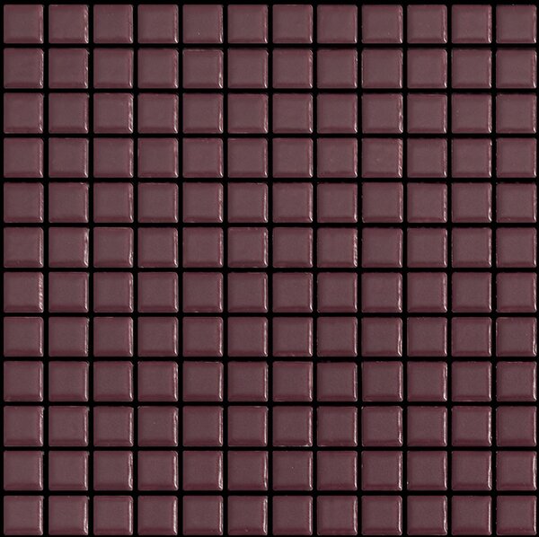 APPIANI Keramická mozaika červená Mozaika 7027 MARSALA 25 2,5x2,5 (30x30) cm - SET7027