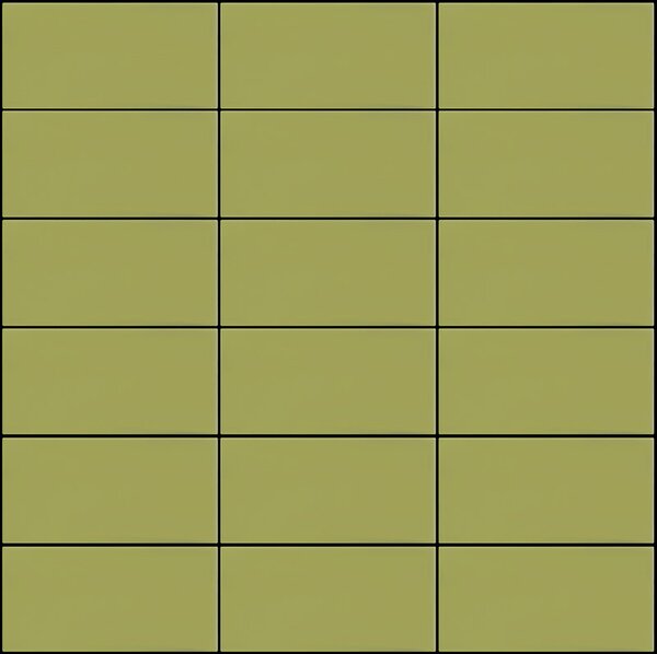 APPIANI Keramická mozaika zelená Mozaika 2011 PRIMAVERA 50 5x10 (30x30) cm - SET2011