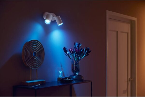 Philips - LED RGBW Stmívatelné bodové svítidlo Hue FUGATO 2xGU10/4,2W/230V bílá
