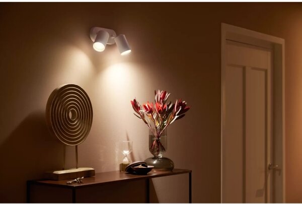 Philips - LED RGBW Stmívatelné bodové svítidlo Hue FUGATO 2xGU10/4,2W/230V bílá