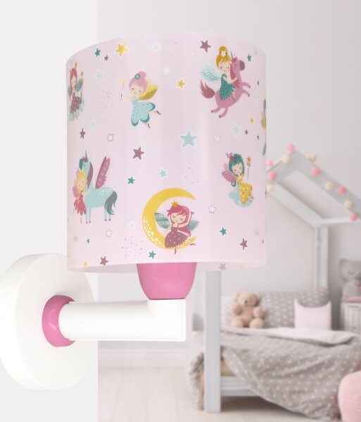 Dalber 42499 - Dětské nástěnné svítidlo FAIRY DREAMS 1xE27/15W/230V
