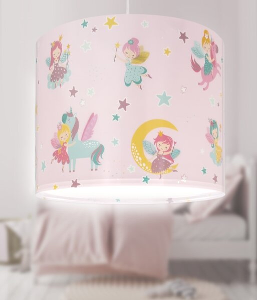Dalber 42492 - Dětský lustr FAIRY DREAMS 1xE27/15W/230V