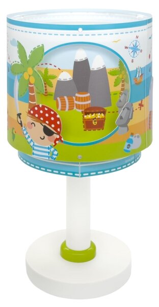 Dalber 60651 - Dětská lampička PIRATE ISLAND 1xE14/8W/230V