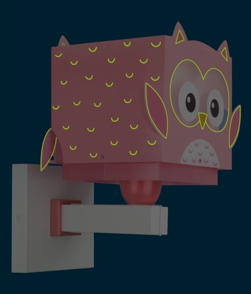 Dalber 64489 - Dětské nástěnné svítidlo LITTLE FRIENDS 1xE27/15W/230V