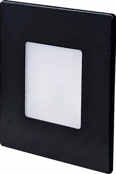 LED Venkovní schodišťové svítidlo LED/1,7W/230V 3000/4000/6000K IP54 černá