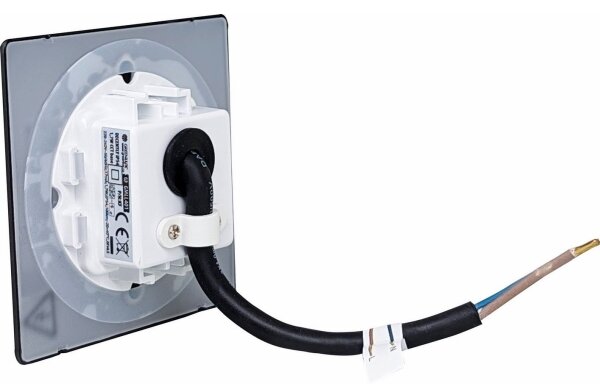 LED Venkovní schodišťové svítidlo LED/1,7W/230V 3000/4000/6000K IP54 černá