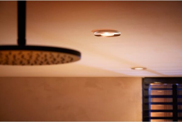 Philips - LED RGBW Stmívatelné koupelnové svítidlo Hue XAMENTO 1xGU10/4,2W IP44