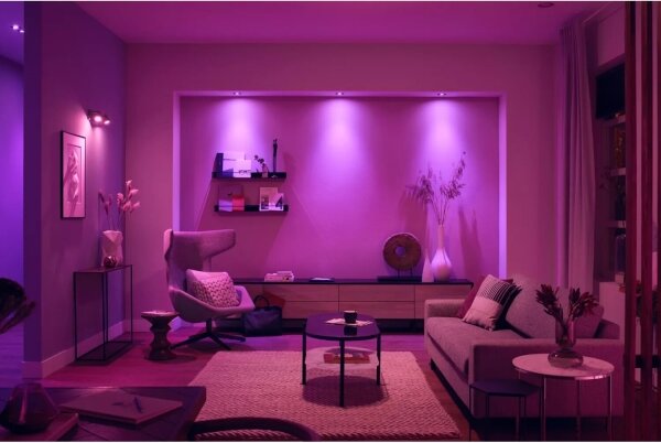 Philips - SADA 3xLED RGBW Stmívatelné podhledové Hue CENTURA 1xGU10/4,2W/230V
