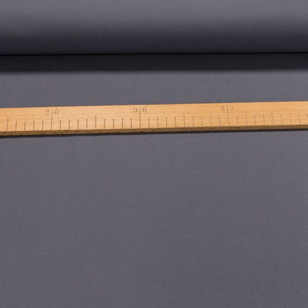 Směsový kepr elastický BRIGSTON ELASTIC MOLE GREY, jednobarevný tmavě šedý, 250g/m2, š.150cm (látka v metráži)