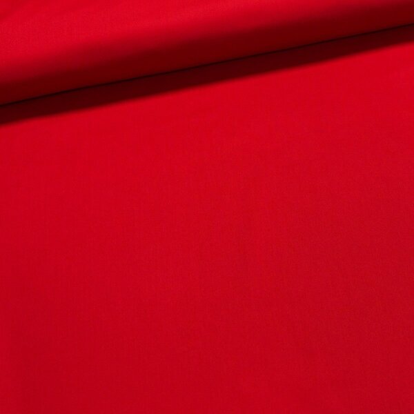 Směsový kepr elastický BRIGSTON ELASTIC RED, jednobarevný červený, 250g/m2, š.150cm (látka v metráži)