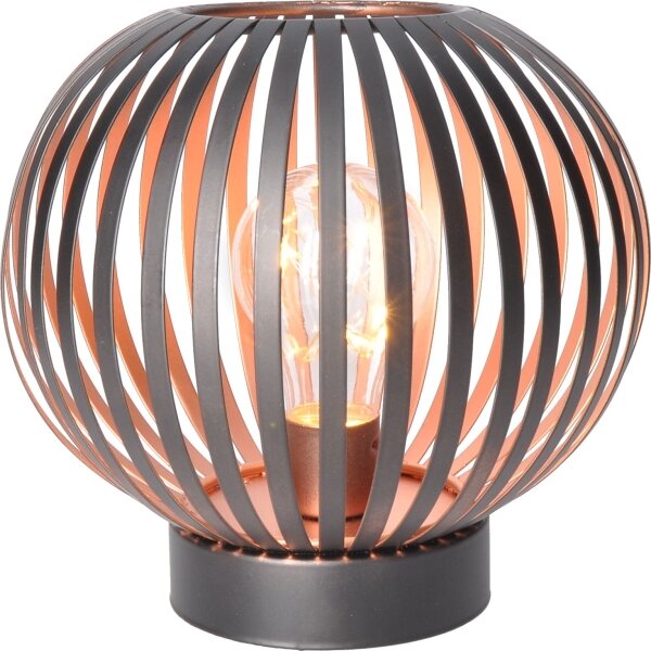 Solight WO3102 - LED Dekorační stolní lampa LED/3xAA černá/měď