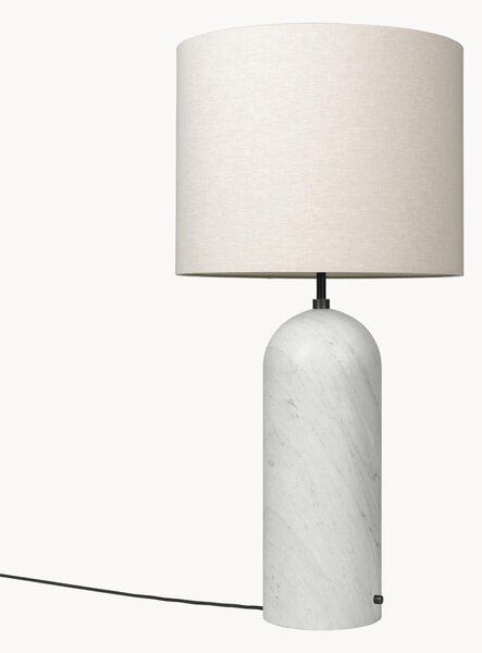 Smívatelná stojací lampa's mramorovou podstavou Gravity