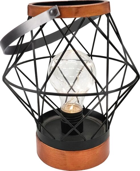 Solight WO3105 - LED Dekorační stolní lampa LED/3xAA černá/měď
