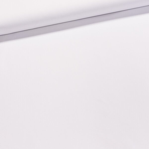 Směsový kepr elastický BRIGSTON ELASTIC WHITE, jednobarevný bílý, 250g/m2, š.150cm (látka v metráži)