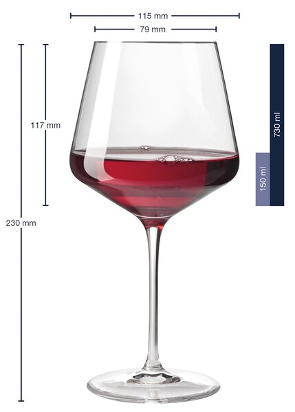 SKLENICE NA BURGUNDSKÉ Leonardo - Sklenice na červené víno