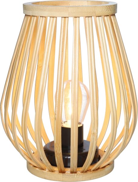 Solight WO3106 - LED Dekorační stolní lampa LED/2xAA bambus