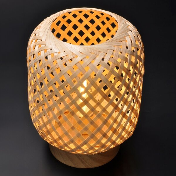 Solight WO3107 - LED Dekorační stolní lampa BOHO LED/2xAAA ratan