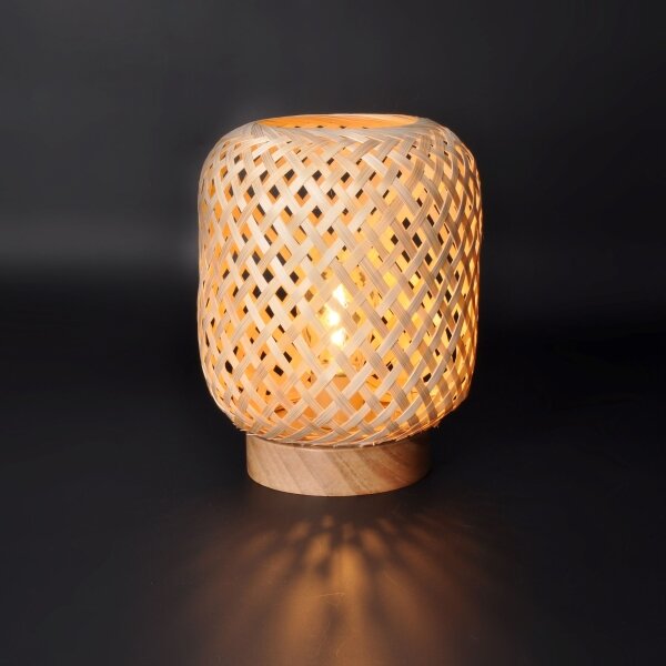 Solight WO3107 - LED Dekorační stolní lampa BOHO LED/2xAAA ratan