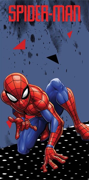 Bavlněná froté osuška 70x140 - Spider Man Transformace